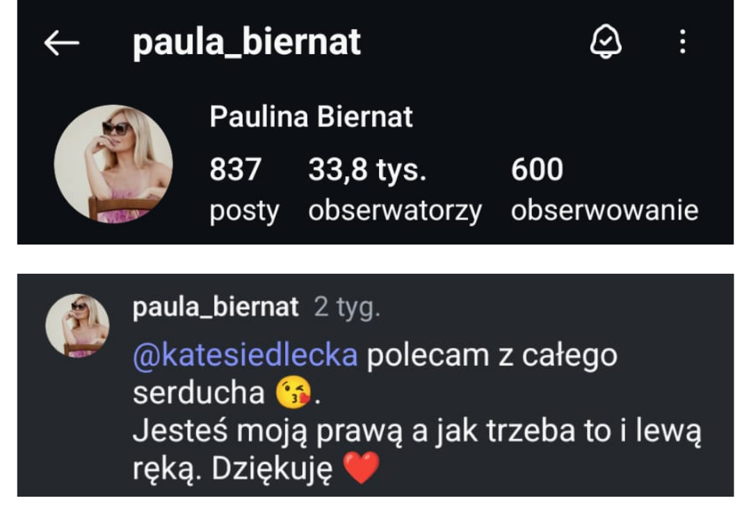 Opinia klientki Paulina Biernat o współpracy z Virtual Vibes