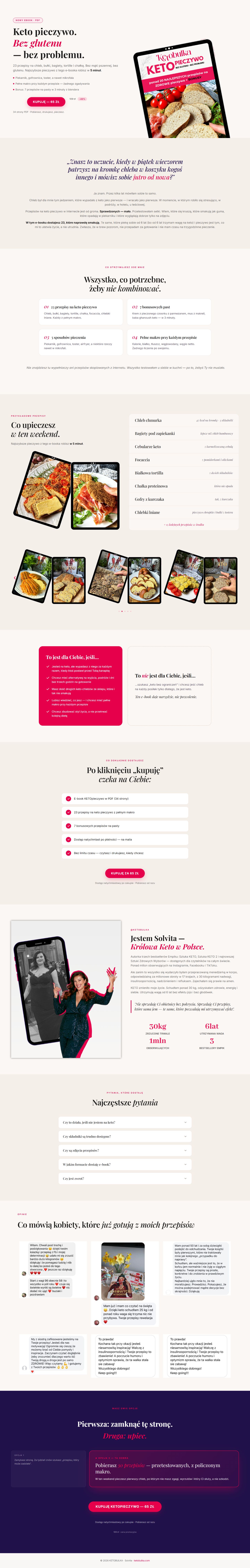 Zrzut strony ketobulka.pl — e-book keto pieczywo