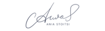 logo marki Ania Stoitsi — klientka Virtual Vibes
